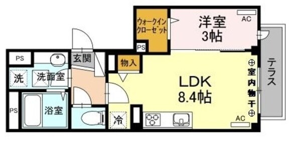 メゾン二長町の物件間取画像